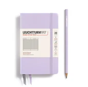 Notesy i bloczki - Notatnik Leuchtturm1917 Pocket A6, twarda oprawa, kratka, Lilac - miniaturka - grafika 1