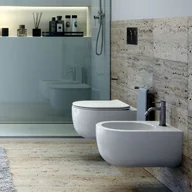 Bidety - Olympia Ceramica Milady Bidet podwieszany 52x36 cm biały MIL220101 - odbiór osobisty: Kraków, Warszawa - miniaturka - grafika 1