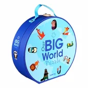 Literatura popularno naukowa dla młodzieży - Puzzle podłogowe Wielki Świat 200el - miniaturka - grafika 1