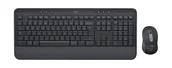 Zestawy myszka + klawiatura - Logitech Signature MK650 Combo For Business klawiatura Dołączona myszka Bluetooth QWERTY Duński, Fiński, Norweski, Szwecki Grafitowy - miniaturka - grafika 1