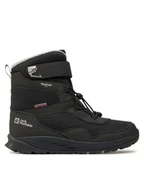 Buty dla chłopców - Jack Wolfskin Kozaki Polar Bear-B Texapore High Vc K A62145 Czarny - miniaturka - grafika 1
