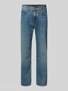 Jeansy o kroju relaxed tapered fit z mieszanki bawełny i lyocellu - Spodnie męskie - miniaturka - grafika 1