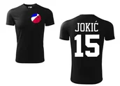 Koszulki sportowe męskie - BASKETBALL Treningowa Koszulka NIKOLA JOKIĆ 15 jr - miniaturka - grafika 1