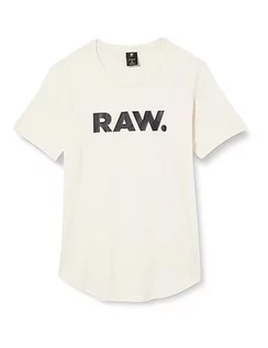 Koszulki i topy damskie - G-STAR RAW Raw. Slim R T Wmn T-Shirt damski, beżowy (Eggnog D21226-4107-g076), XXL - grafika 1