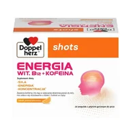 Suplementy diety - DOPPELHERZ SHOTS Energia, 20amp. - miniaturka - grafika 1