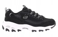 Buty sportowe damskie - Buty damskie Skechers D'lites-biggest 11930-BLK - miniaturka - grafika 1