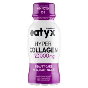 Eatyx Hyperfood Hyper Collagen 20 000 mg Niegazowany napój o smaku mango-marakuja 95 ml - Napoje energetyczne i izotoniczne - miniaturka - grafika 1