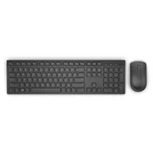 Myszki - DELL KM636 klawiatura Dołączona myszka Uniwersalne RF Wireless QWERTY Hiszpański Czarny - miniaturka - grafika 1