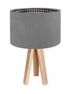 Lampy stojące - Macodesign Lampa stołowa Pepitka 020s-002, szara, 60 W - miniaturka - grafika 1