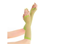 Dodatki do strojów karnawałowych - Rękawiczki z zielonej siatki - 24 cm - miniaturka - grafika 1