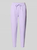 Spodnie damskie - Spodnie materiałowe o kroju slim fit z dodatkiem wiskozy model ‘Kate’ - miniaturka - grafika 1