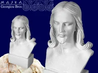 Figurki dekoracyjne - Popiersie Jezusa z Nazaretu - miniaturka - grafika 1