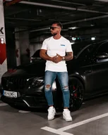 Koszulki męskie - T-shirt męski OLAVOGA UNLOCK 2024 ecru L - Fashionplace - miniaturka - grafika 1