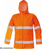 Odzież robocza - CERVA GORDON kurtka wodoodporna, lekka Hi-Vis 100% poliester/PU - pomarańczowy XL - miniaturka - grafika 1