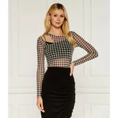 Koszulki i topy damskie - HUGO Top Damecia | Slim Fit - miniaturka - grafika 1