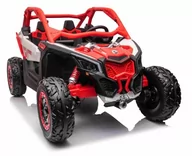 Pojazdy elektryczne dla dzieci - Oryginalny Can-am Maverick Na Akumulator 800 W Czerwony, Pełne Wyposażenie, Skala 1:4 /dk-ca001-24v - miniaturka - grafika 1
