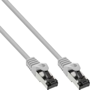 InLine InLine® Patch Cable S/FTP PiMF Cat.8.1 halogen free 2000MHz grey 10m - Patchcordy - miniaturka - grafika 1