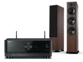 Kino domowe - Yamaha RX-V4A (czarny) + Tesi 6 (mokka) - miniaturka - grafika 1