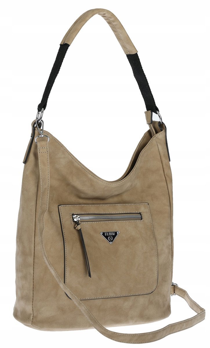 Torebka Damska Listonoszka Worek Shopper na Ramię YD1067 Grayish Green