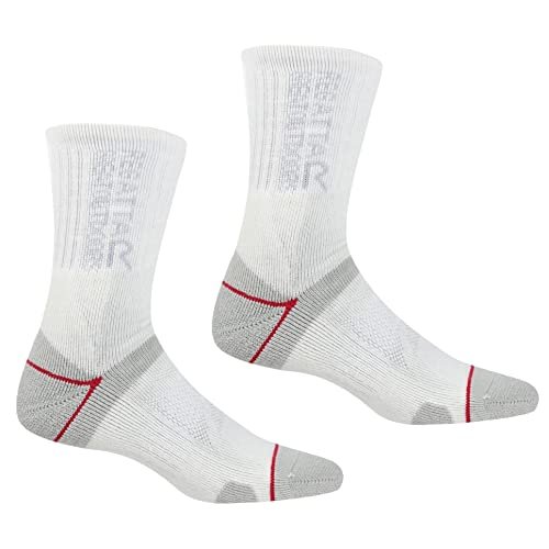 Regatta Damskie skarpety Blister Protection II Light Steel/White 3-5