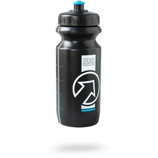 PRO Butelka do picia czarna 600 ML tworzywo sztuczne, skala napełniania R20RBT0014X - Shakery i bidony sportowe - miniaturka - grafika 1