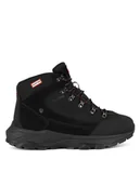 Buty trekkingowe męskie - Hunter Trekkingi H1-060 Czarny - miniaturka - grafika 1