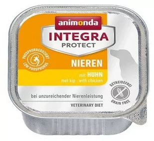 Animonda Integra Animonda Integra Protect Nieren dla psa kurczak tacka 150g - Mokra karma dla psów - miniaturka - grafika 1