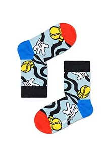 Happy Socks Kids Disney Mickey Stretch Sock, kolorowe i zabawne, Skarpety dla dzieci, Niebieski (0-12M) - Skarpetki damskie - miniaturka - grafika 1