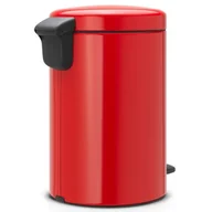 Kosze na śmieci - Brabantia kosz z pedałem NEWICON 5 l czerwony - miniaturka - grafika 1