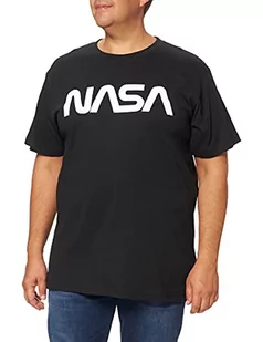 Mister Tee Koszulka męska NASA Worm Tee, czarny, M MT626 - Koszulki męskie - miniaturka - grafika 1