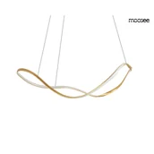 Lampy sufitowe - MOOSEE lampa wisząca WAVES 60 złota MSE1501100594 - miniaturka - grafika 1