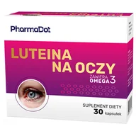 Wzrok i słuch - PharmaDot Luteina na oczy, 30 kapsułek - miniaturka - grafika 1