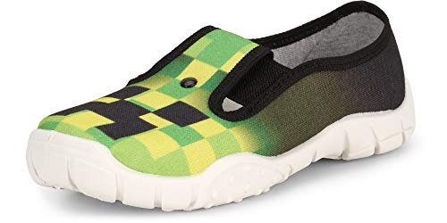 Ladeheid Kapcie dziecięce LARW006, czarny, zielony, żółty., 26 EU
