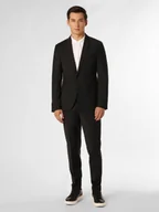 Garnitury - Cinque Garnitur męski Mężczyźni Slim Fit czarny jednolity, 42 - miniaturka - grafika 1