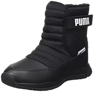 Buty dla dziewczynek - PUMA Unisex buty dziecięce Nieve WTR Ac Ps Sneaker, Puma Czarny - 33 EU - grafika 1