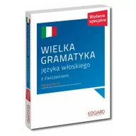 Książki do nauki języka włoskiego - Wielka gramatyka języka włoskiego z ćwiczeniami. Wydanie specjalne. Poziom A1-C1 - miniaturka - grafika 1