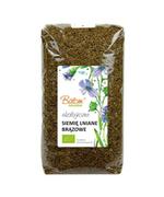 Zdrowa żywność - Siemię lniane brązowe BIO 1kg BATOM - miniaturka - grafika 1