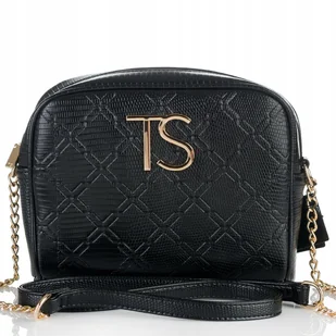 PIKOWANA TOREBKA LISTONOSZKA crossbody Pojemna chanelka Top Secret - Torebki damskie - miniaturka - grafika 1