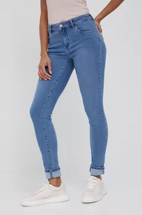 Wrangler jeansy SKINNY SOFT MARBLE damskie medium waist - Spodnie damskie - miniaturka - grafika 1