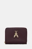 Portfele - Patrizia Pepe portfel skórzany damski kolor fioletowy 8Q0017 L001 - miniaturka - grafika 1