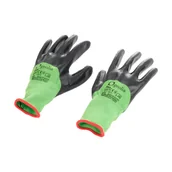 Rękawice robocze - Rękawice ogrodowe r.M/8 nitrylowe Geolia - miniaturka - grafika 1