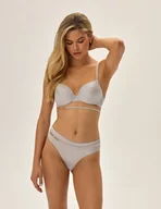 Biustonosze - Biustonosze push-up Olla - szary 65E - miniaturka - grafika 1