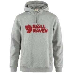Męska bluza Fjällräven Fjällräven Logo Hoodie M Rozmiar: M / Kolor: szary - Bluzy sportowe męskie - miniaturka - grafika 1