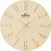 Zegary - MPM Zegar ścienny MPM E01.4302.23 fi 30,5 cm cichy mechanizm - miniaturka - grafika 1