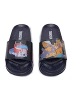 Buty dla chłopców - TRANSFORMERS Klapki CEO-CP90-SS26-221TF Granatowy - miniaturka - grafika 1