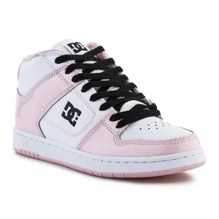 Buty sportowe damskie - Buty DC Manteca 4 Mid J W ADJS100162 (kolor Biały. Różowy, rozmiar EU 38.5) - grafika 1