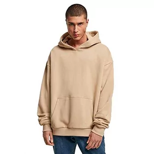 Build Your Brand Męska bluza z kapturem Ultra Heavy Hoody, Unionbeż, L - Bluzy męskie - miniaturka - grafika 1