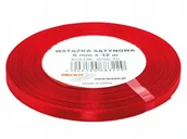 Akcesoria do pakowania - BREWIS Wstążka dekoracyjna satynowa 6mm/32m jasnoczerw Brewis 26 - miniaturka - grafika 1