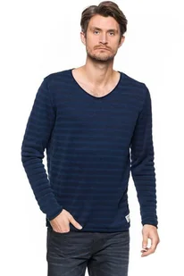 MĘSKI SWETER TOM TAILOR INDIGO SWEATER 3019542.00.12 COL. 6889 - Tom Tailor - Swetry męskie - miniaturka - grafika 1