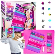 Prace ręczne dla dzieci - ZESTAW DO ROBIENIA BRANSOLETEK KREATYWNY KORALIKI - miniaturka - grafika 1